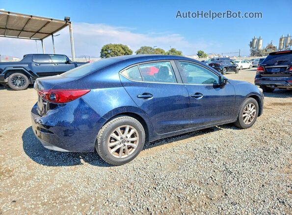 JM1BM1U7XG1317041 2016 MAZDA 3 Синий Задняя правая четверть