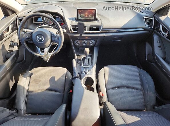 JM1BM1U7XG1317041 2016 MAZDA 3 Синий Вид панели приборов