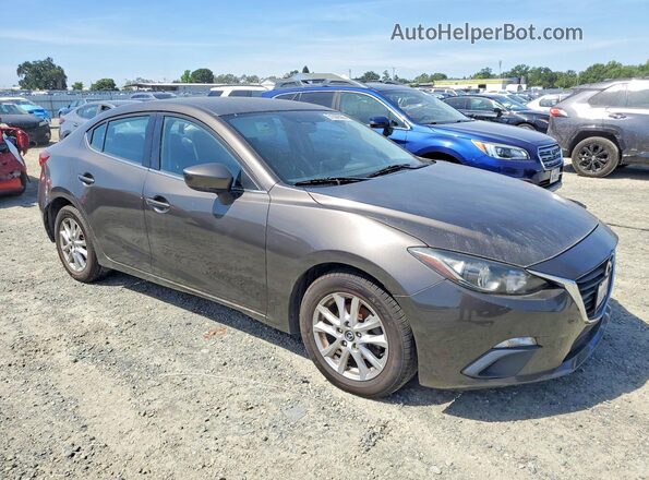 JM1BM1U7XG1331263 2016 MAZDA 3 Серый Передняя правая четверть