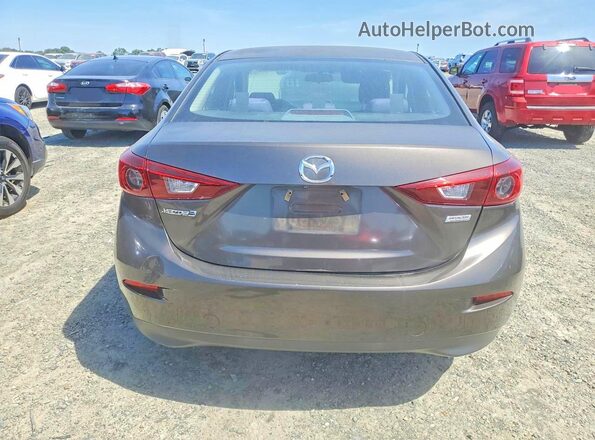 JM1BM1U7XG1331263 2016 MAZDA 3 Серый Вид сзади