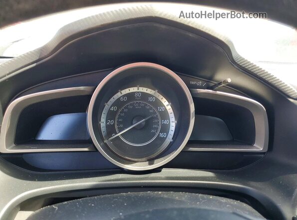 JM1BM1U7XG1331263 2016 MAZDA 3 Серый Вид щитка приборов