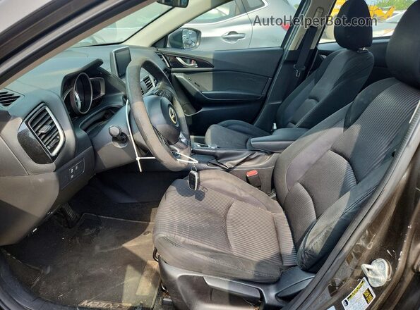 JM1BM1U7XG1333773 2016 MAZDA 3 Gray Vista interior delantera