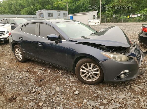 JM1BM1V74G1292880 2016 MAZDA 3 Blue წინა მარჯვენა
