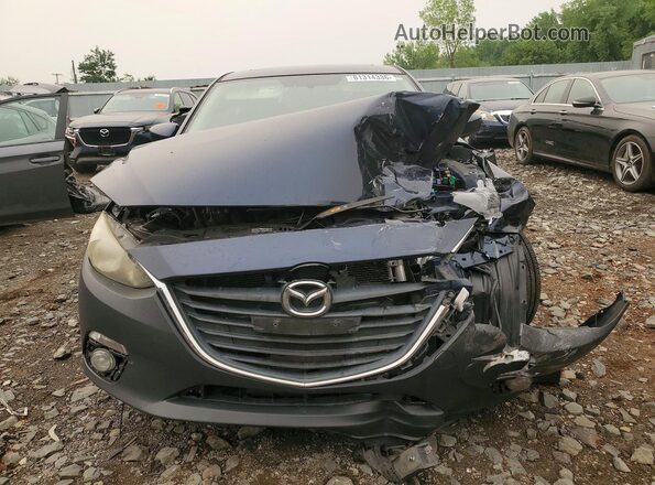 JM1BM1V74G1292880 2016 MAZDA 3 Blue წინა ხედი