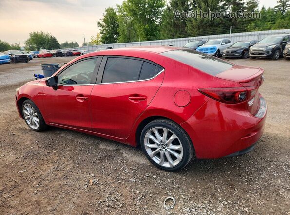 JM1BM1W35G1290700 2016 MAZDA 3 Red Trasero izquierdo