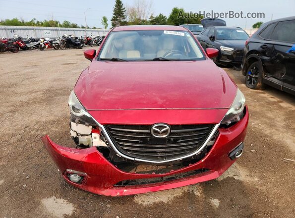 JM1BM1W35G1290700 2016 MAZDA 3 Red Vista frontal