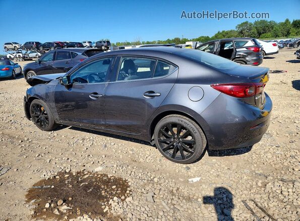 JM1BM1W39G1300306 2016 MAZDA 3 Charcoal Հետևի ձախ