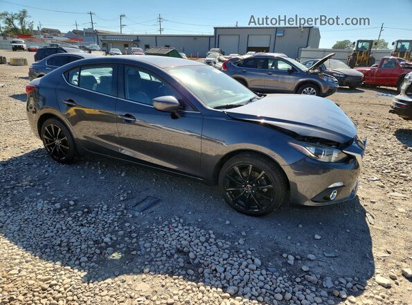 JM1BM1W39G1300306 2016 MAZDA 3 Charcoal Առջևի աջ