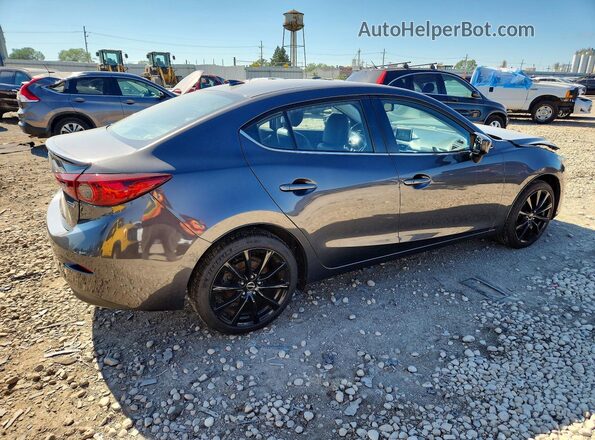 JM1BM1W39G1300306 2016 MAZDA 3 Charcoal Հետևի աջ