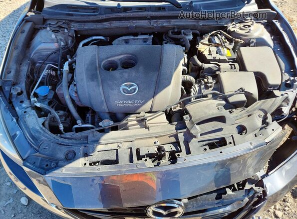 JM1BM1W39G1300306 2016 MAZDA 3 Charcoal Սալոնի հետևի տեսք