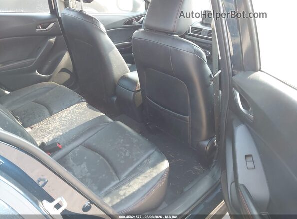 JM1BM1X75G1316682 2016 MAZDA 3 Blue Widok naklejki z numerem VIN