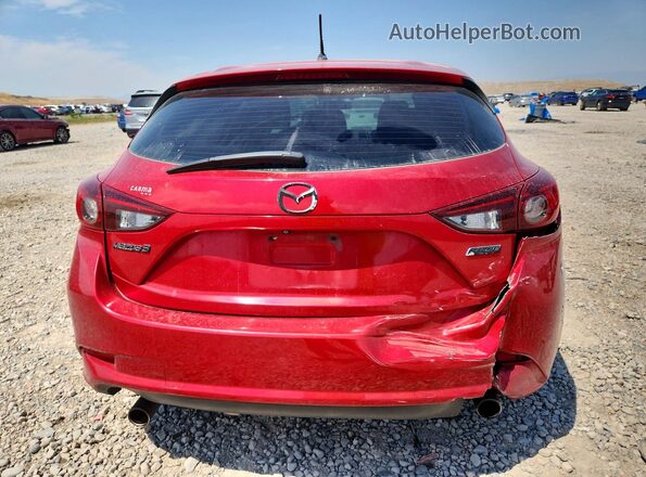 JM1BN1K73H1101937 2017 MAZDA 3 Red Հետևի տեսք
