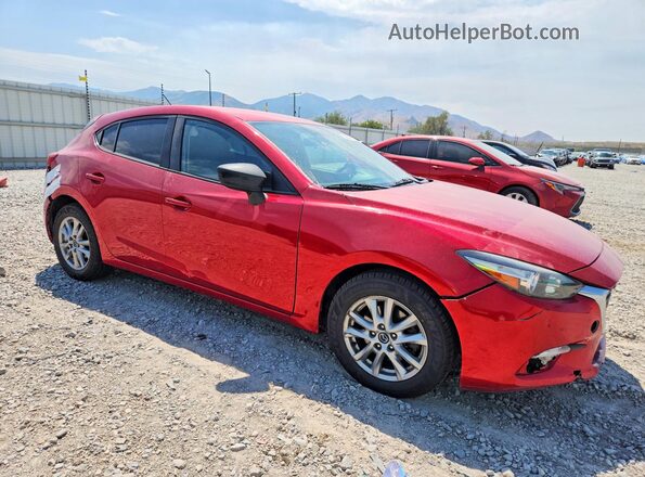 JM1BN1K73H1101937 2017 MAZDA 3 Red Առջևի աջ
