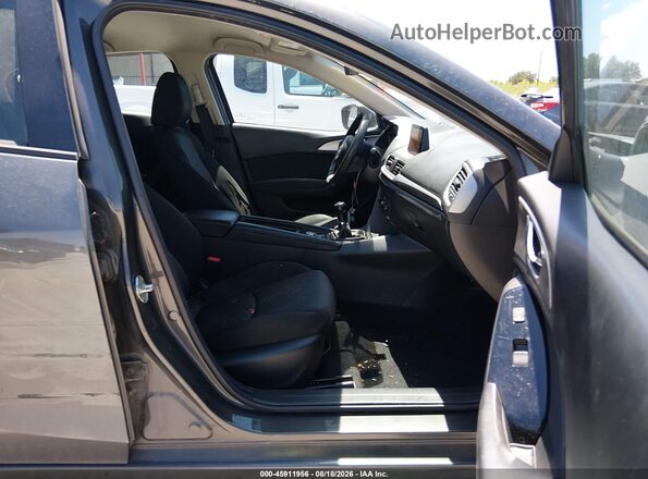JM1BN1K77H1143429 2017 MAZDA 3 Gray Vista interior delantera