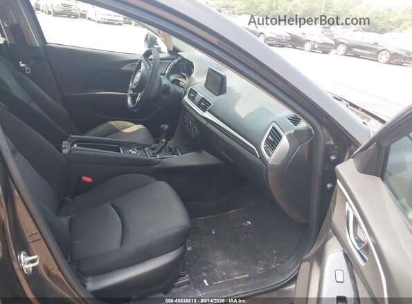 JM1BN1K78H1126512 2017 MAZDA 3 Gray Սալոնի դիմացի տեսք