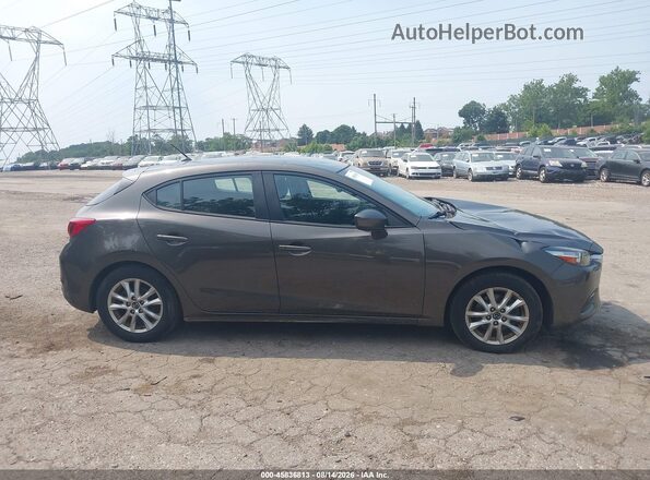 JM1BN1K78H1126512 2017 MAZDA 3 Gray Սալոնի հետևի տեսք