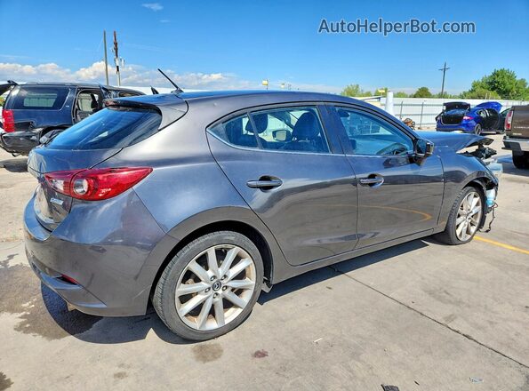 JM1BN1L32H1124024 2017 MAZDA 3 Gray Trasero derecho