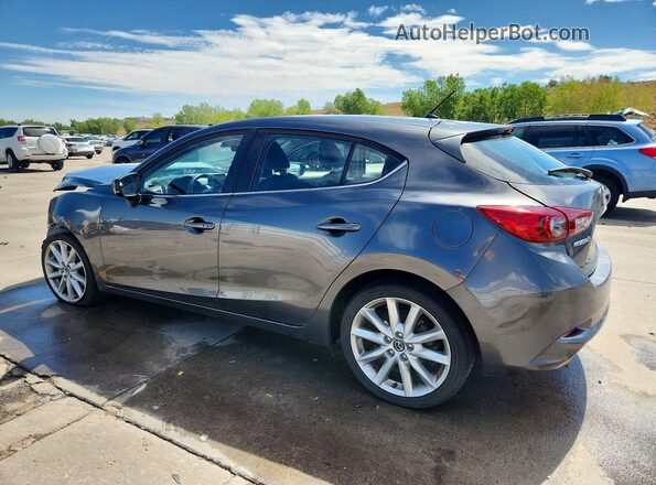 JM1BN1L32H1124024 2017 MAZDA 3 Gray Trasero izquierdo