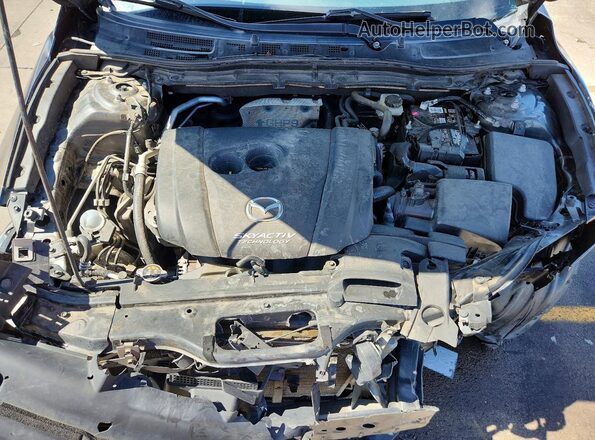 JM1BN1L32H1124024 2017 MAZDA 3 Gray Vista interior trasera