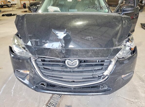 JM1BN1L38H1130278 2017 MAZDA 3 Black Vista interior trasera
