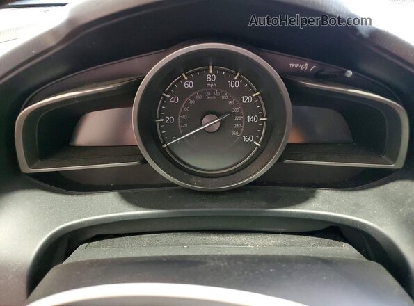 JM1BN1L38H1130278 2017 MAZDA 3 Black Vista del cuadro de instrumentos