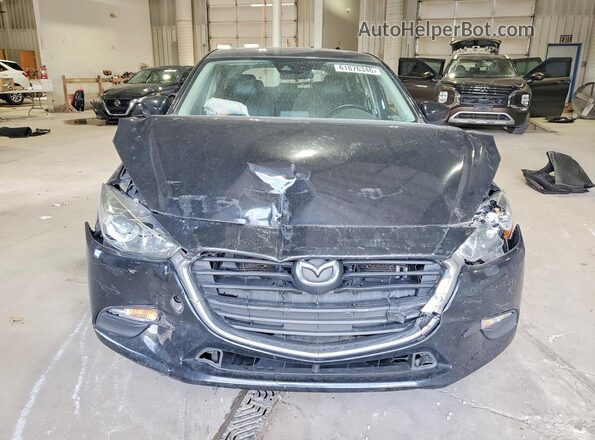 JM1BN1L38H1130278 2017 MAZDA 3 Black Vista frontal