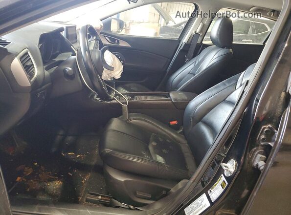 JM1BN1L38H1130278 2017 MAZDA 3 Black Vista interior delantera
