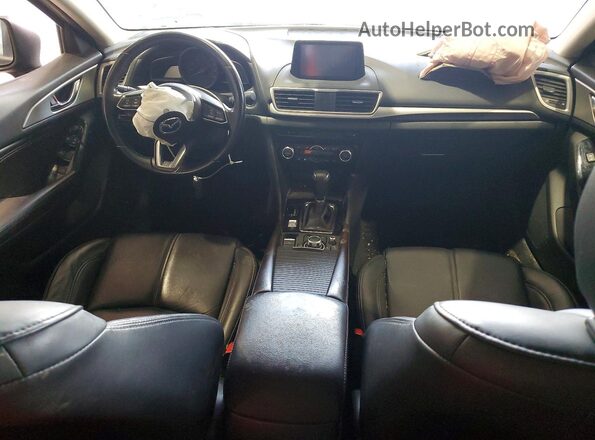 JM1BN1L38H1130278 2017 MAZDA 3 Black Vista del salpicadero