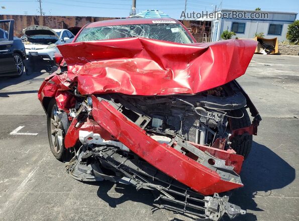 JM1BN1M32J1156234 2018 MAZDA 3 Красный Вид спереди