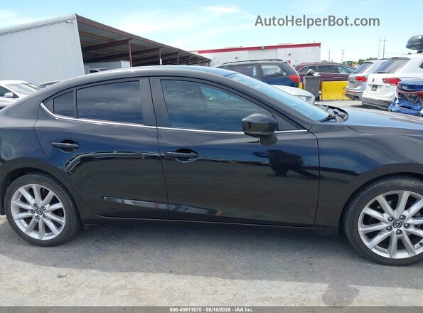JM1BN1V70H1103642 2017 MAZDA 3 Black Սալոնի հետևի տեսք