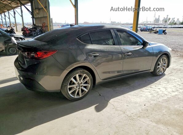 JM1BN1V74H1143013 2017 MAZDA 3 Black Tył prawy