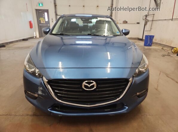 JM1BN1V78J1161908 2018 MAZDA 3 Синий Вид наклейки с VIN-кодом