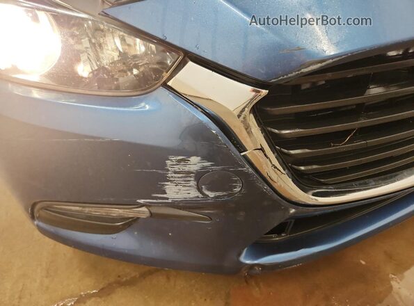 JM1BN1V78J1161908 2018 MAZDA 3 Синий 
