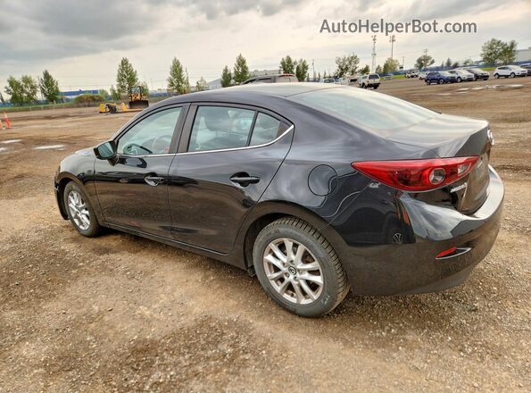 JM1BN1V79J1180791 2018 MAZDA 3 Черный Задняя левая четверть