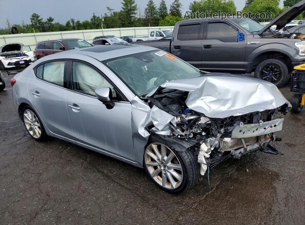 JM1BN1W33H1126263 2017 MAZDA 3 Silver წინა მარჯვენა