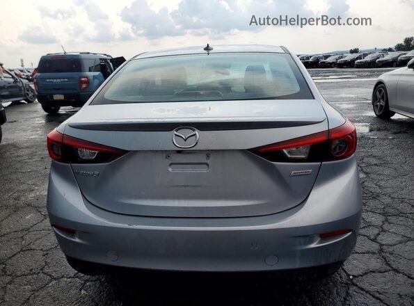 JM1BN1W33H1126263 2017 MAZDA 3 Silver უკანა ხედი