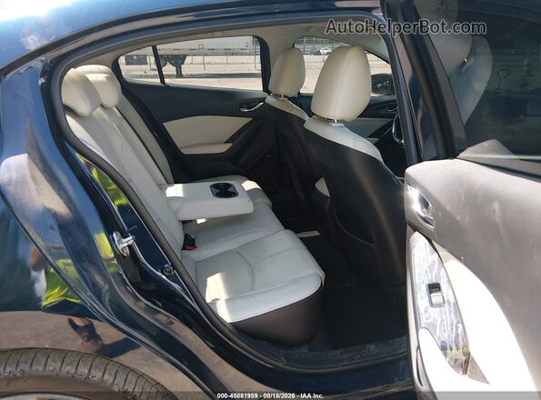 JM1BN1W38H1116151 2017 MAZDA 3 Blue VIN კოდის სტიკერის ხედი