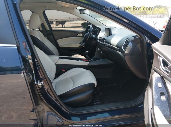 JM1BN1W38H1116151 2017 MAZDA 3 Blue წინა სალონის ხედი