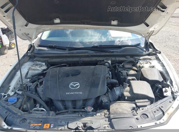 JM1BPAAL1M1343676 2021 MAZDA 3 White უკანა ხედი