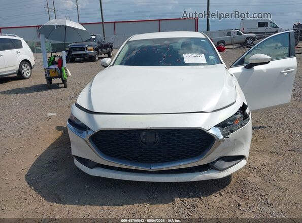 JM1BPAAL1M1343676 2021 MAZDA 3 White წინა ხედი