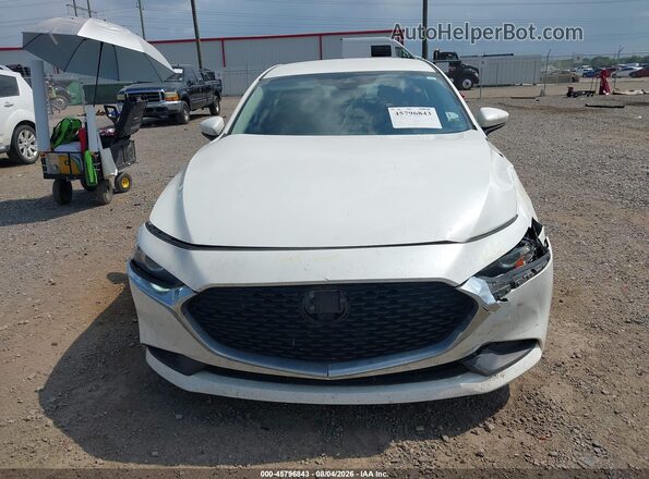 JM1BPAAL1M1343676 2021 MAZDA 3 White ხელსაწყოთა პანელის ხედი