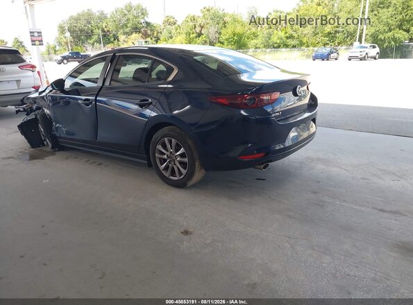 JM1BPAAL3M1329522 2021 MAZDA 3 Dark Blue Հետևի ձախ