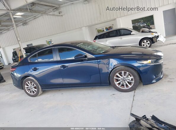 JM1BPAAL3M1329522 2021 MAZDA 3 Dark Blue Սալոնի հետևի տեսք