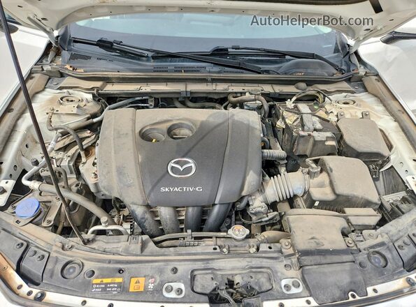 JM1BPAAL5M1328033 2021 MAZDA 3 Белый Вид задней части салона