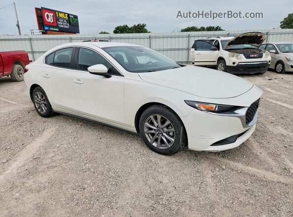 JM1BPAAL5M1328033 2021 MAZDA 3 Белый Передняя правая четверть