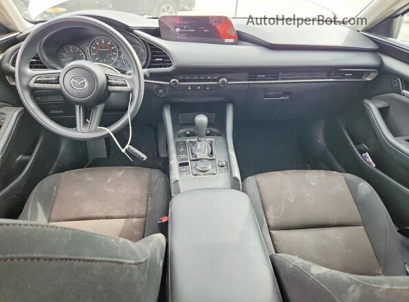 JM1BPAAL5M1328033 2021 MAZDA 3 Белый Вид панели приборов
