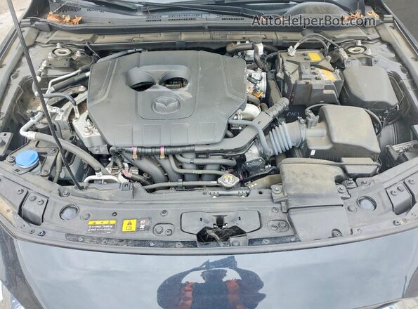 JM1BPAAM9S1776619 2025 MAZDA 3 Black უკანა სალონის ხედი