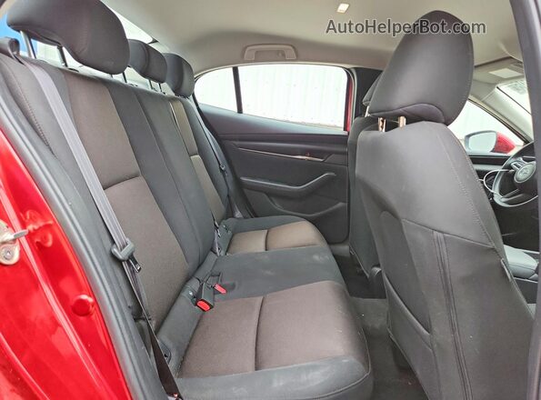 JM1BPAB75M1301867 2021 MAZDA 3 Red Вид задніх сидінь