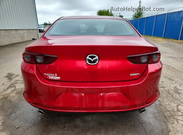 JM1BPAB75M1301867 2021 MAZDA 3 Red Вид ззаду