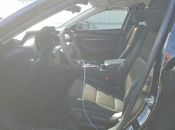 JM1BPABL0K1107306 2019 MAZDA 3 Black Widok wnętrza z przodu